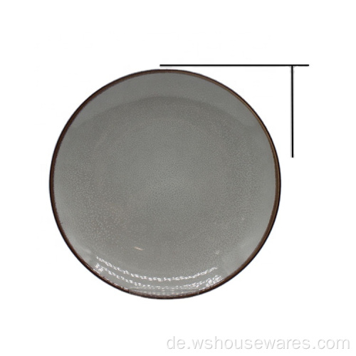 Glasiertes Geschirr Porzellan -Geschirr -Geschirr farb glasiert
